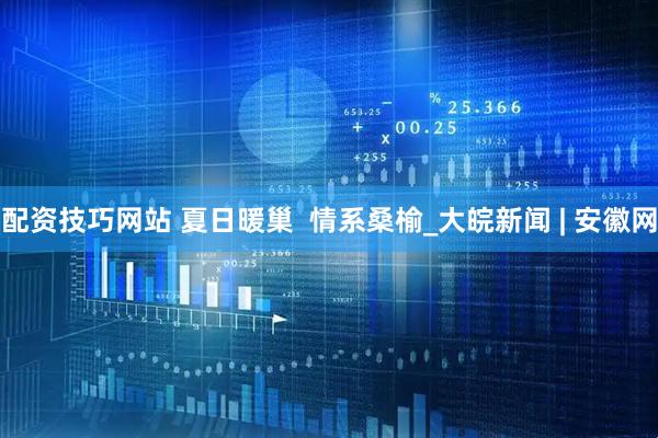 配资技巧网站 夏日暖巢  情系桑榆_大皖新闻 | 安徽网