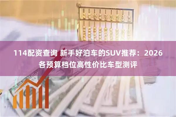 114配资查询 新手好泊车的SUV推荐：2026各预算档位高性价比车型测评
